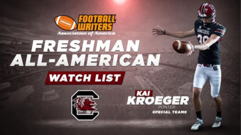 Kai Kroeger Named to Freshman All-American Watch List
